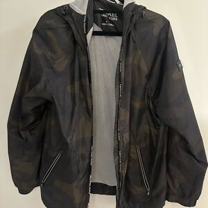 Michael Kors Camo Rain Jacket